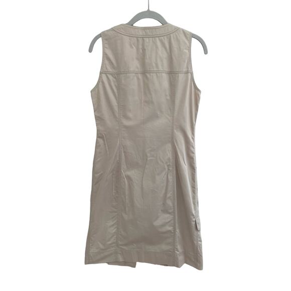 Gerard Darel Y2K Khaki Sleeveless Cargo Dress - Picture 4 of 4